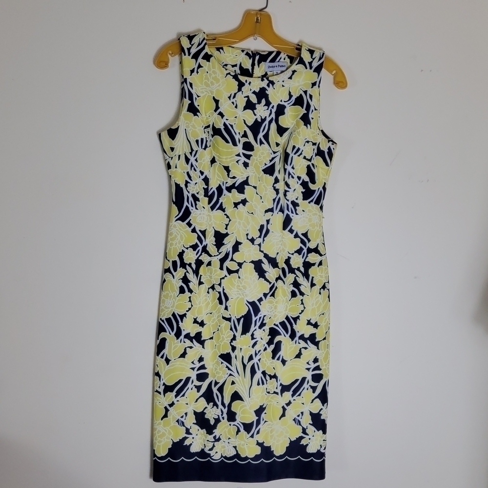 Shelby & Palmer Women's Black & Yellow Dress